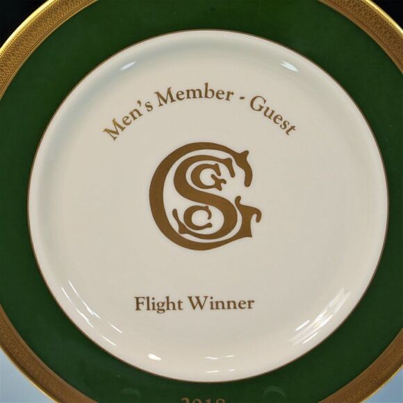 Gulf Stream Golf Club Member Guest Flight Winner Lenox Plate Delray Beach FL - Picture 3 of 8
